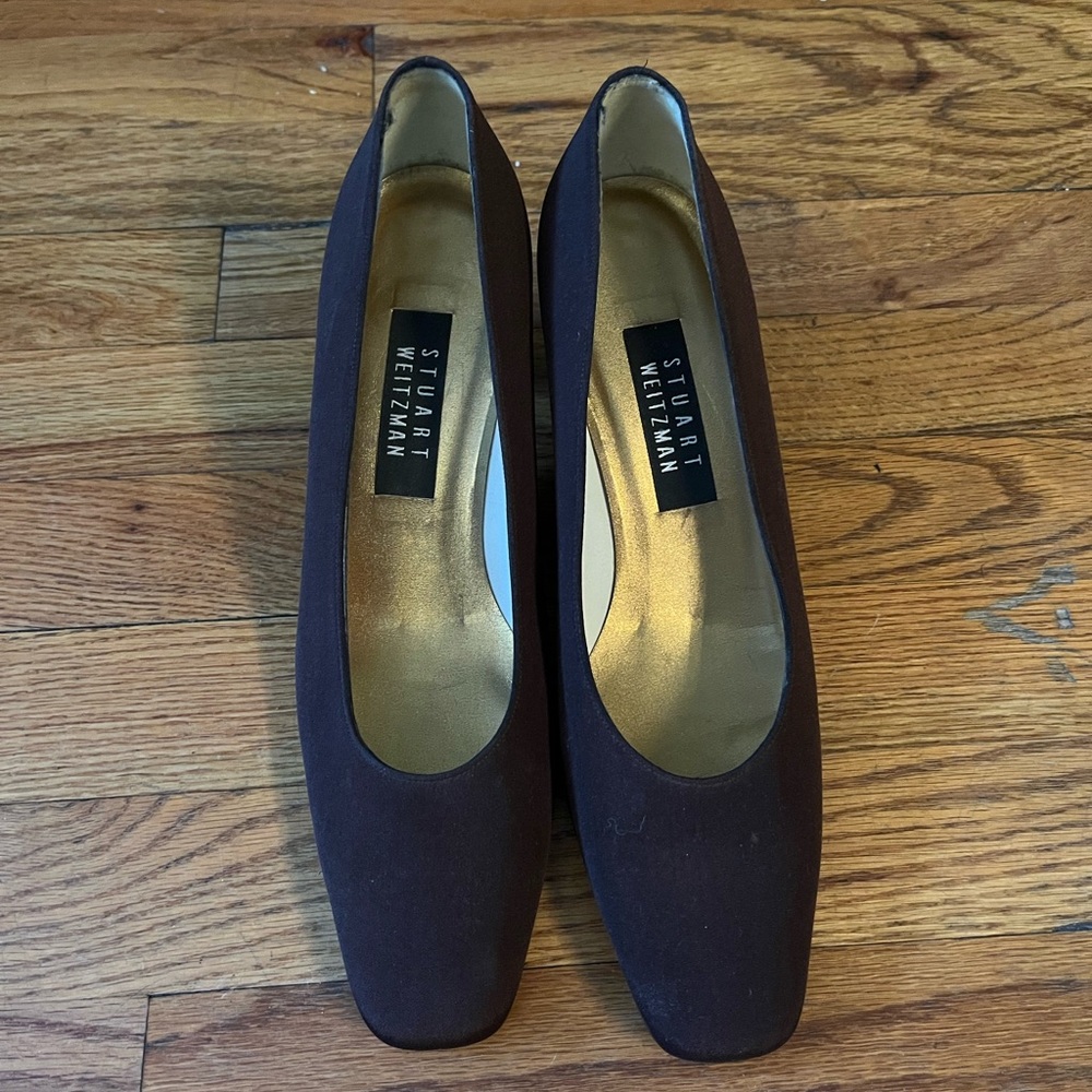 Vintage Stuart Weizman Almond Toe Heel